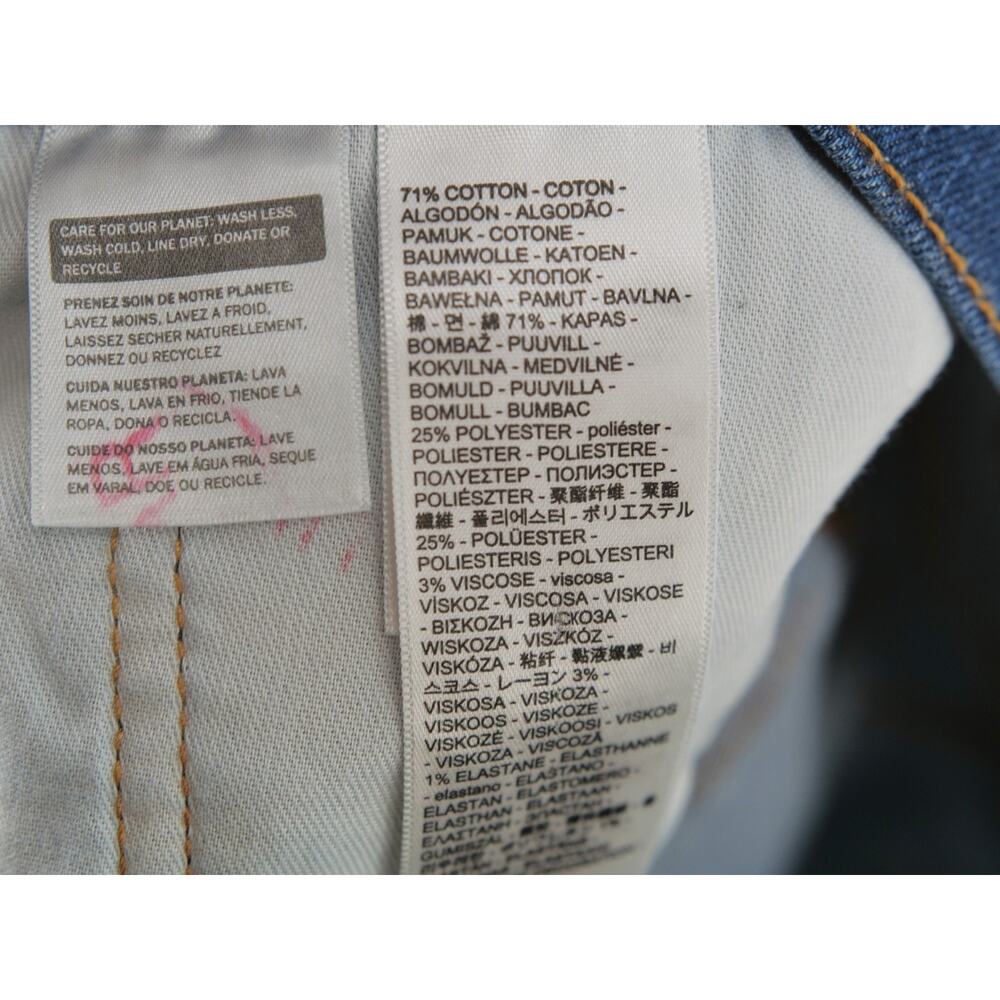 Levis 514 Straight Fit NWT Jeans Mens 36x30 Dark Wash Blue Stretch Denim New - Picture 11 of 11
